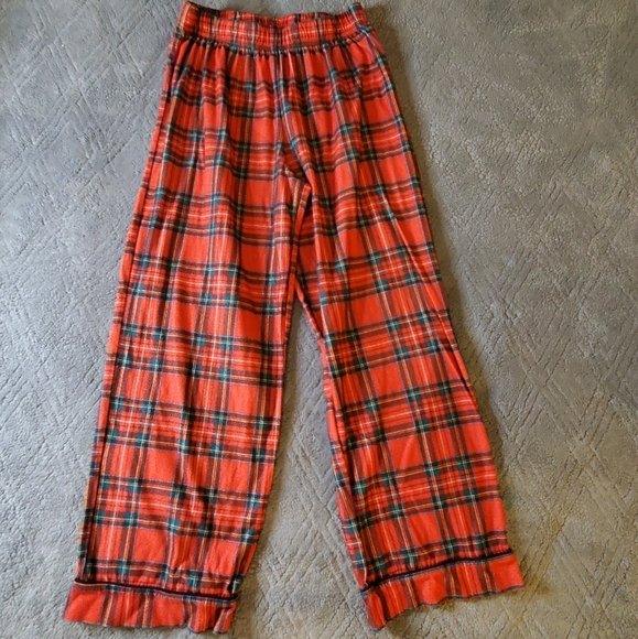 Wondershop Kid's Red Plaid Flannel Pajama Set - Picture 4 of 6